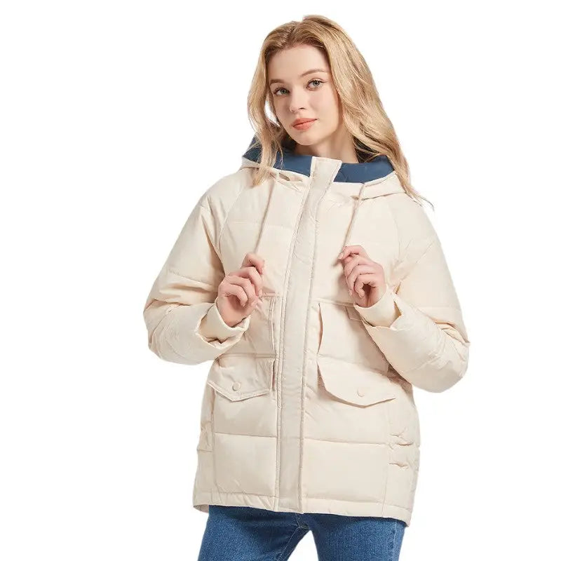 Doudoune femme style militaire