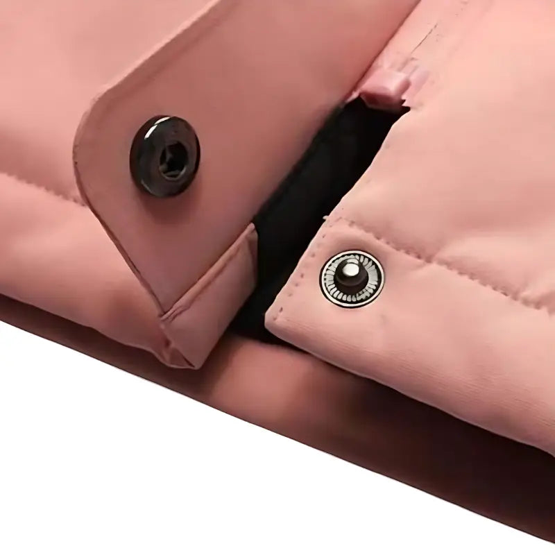 Veste chauffante femme imperméable avec capuche