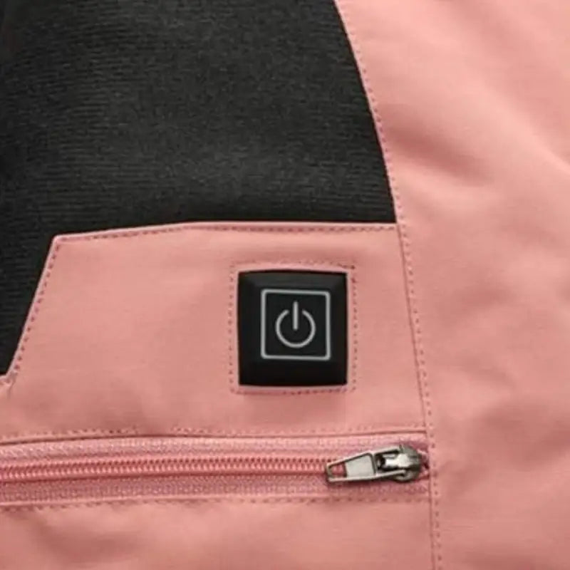 Veste chauffante femme imperméable avec capuche