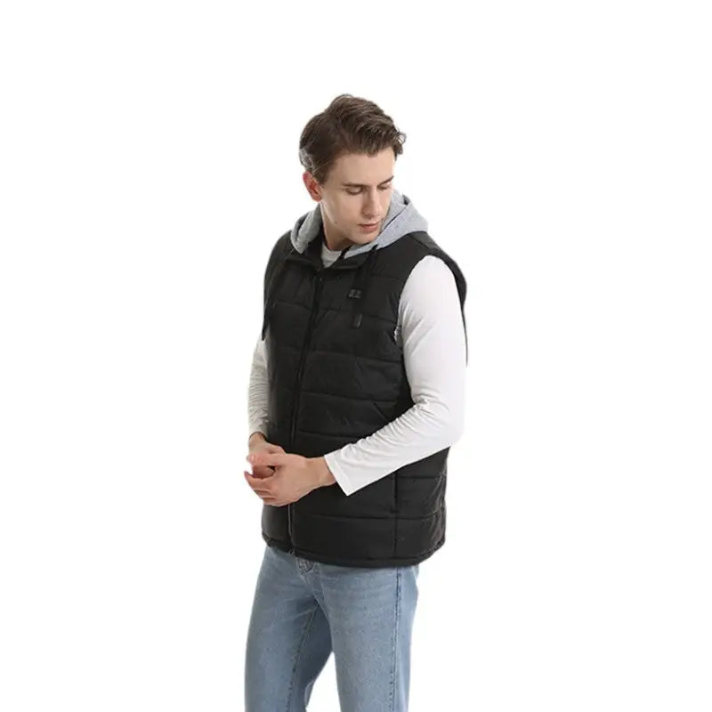 Gilet chauffant USB 15 zones