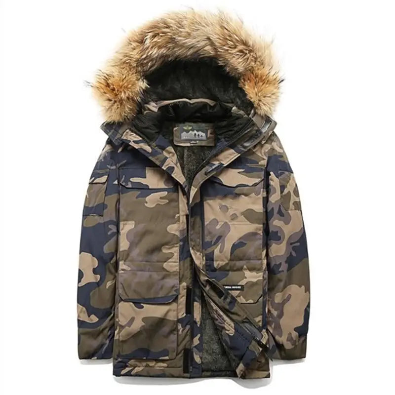 Doudoune militaire camouflage