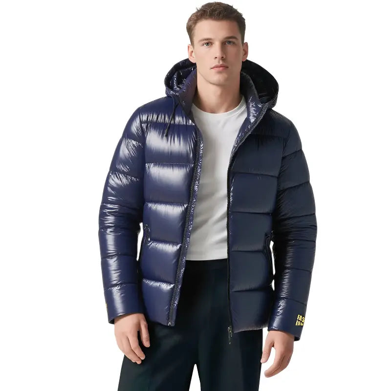 Doudoune homme hiver à capuche