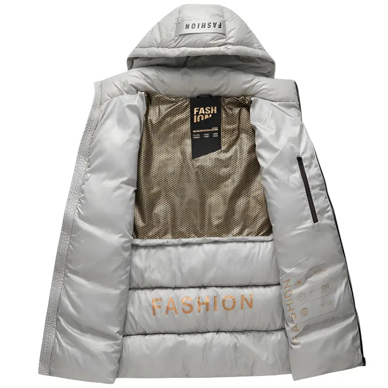 Doudoune homme hiver à capuche