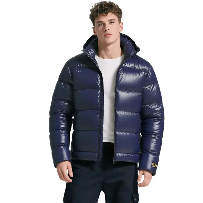 Doudoune homme hiver à capuche