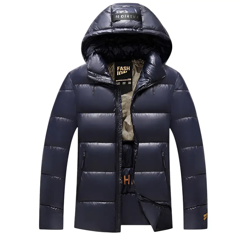 Doudoune homme hiver à capuche