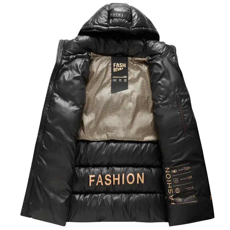 Doudoune homme hiver à capuche