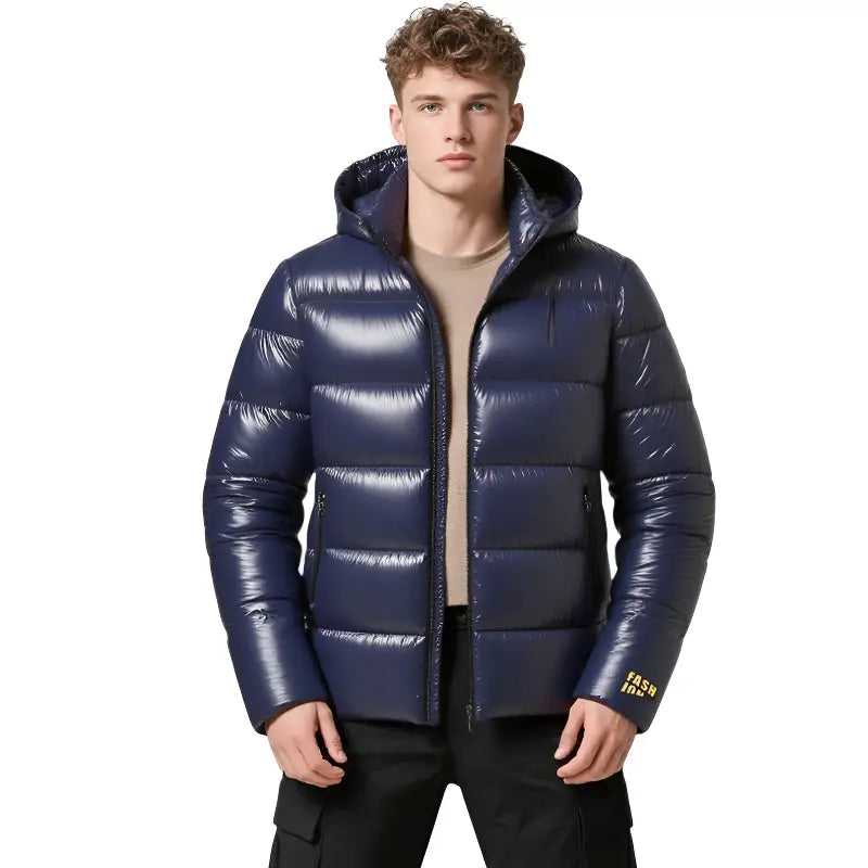 Doudoune homme hiver à capuche