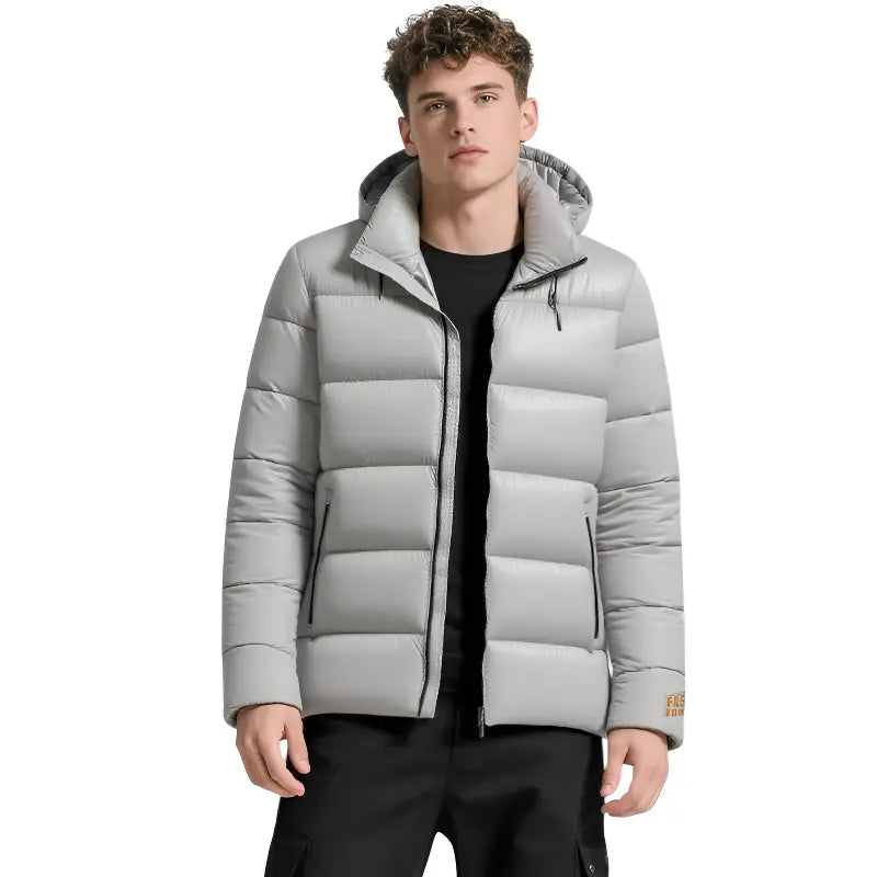 Doudoune homme hiver à capuche
