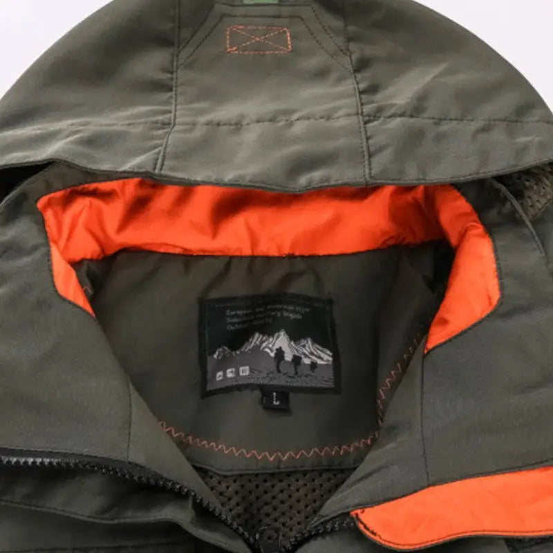 PARKA MILITAIRE TRÈS CHAUDE DOUBLÉE POLAIRE