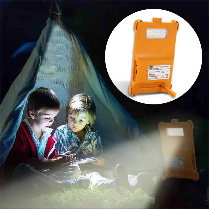 ENERGIE SOLAIRE PORTABLE A LED