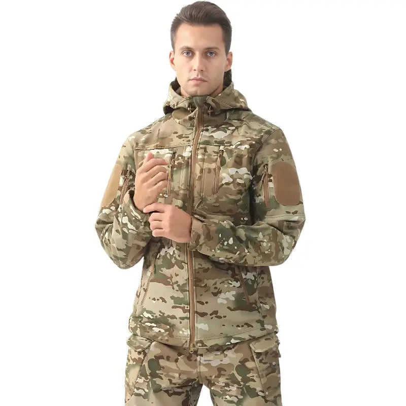 Veste softshell homme doublure polaire