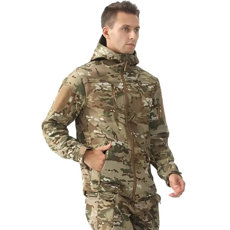 Veste softshell homme doublure polaire