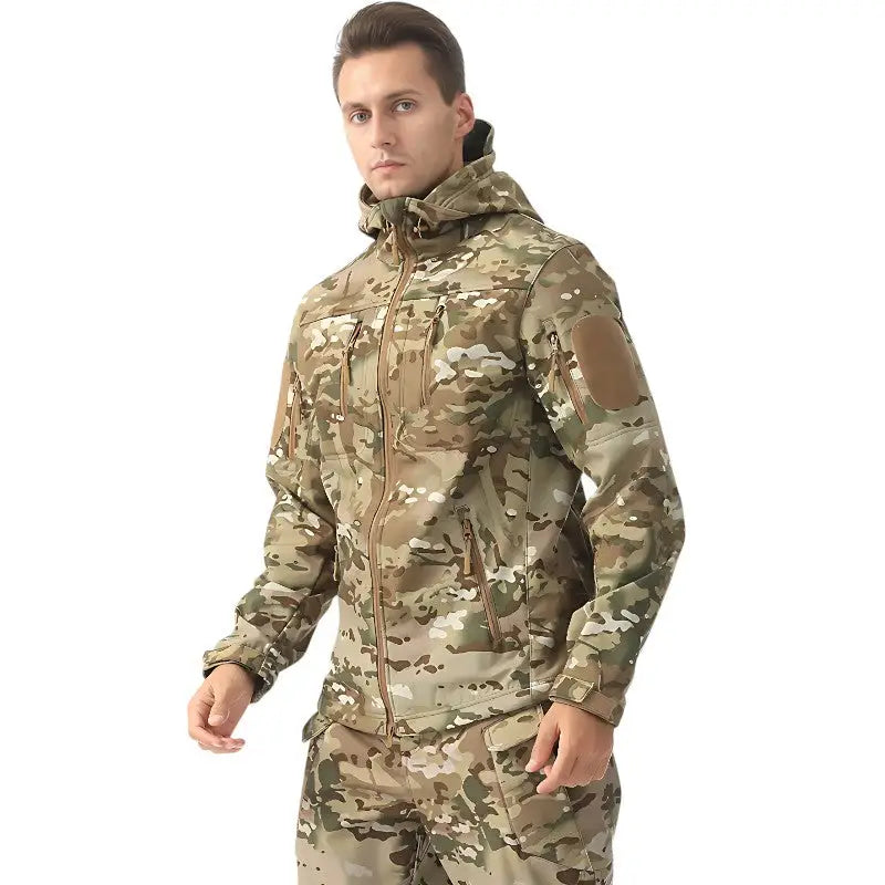 Veste softshell homme doublure polaire