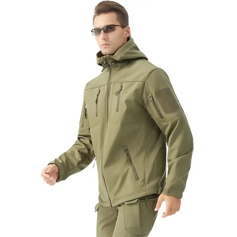 Veste softshell homme doublure polaire