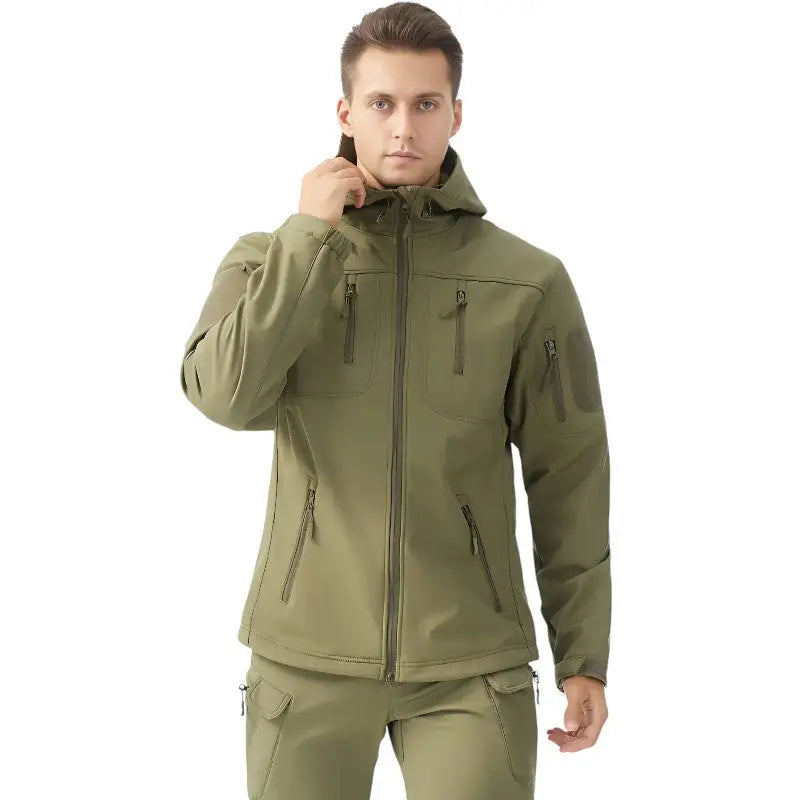 Veste softshell homme doublure polaire