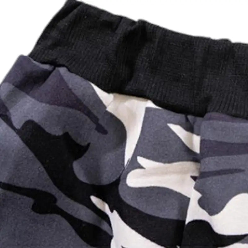 Ensemble sweat militaire garcon
