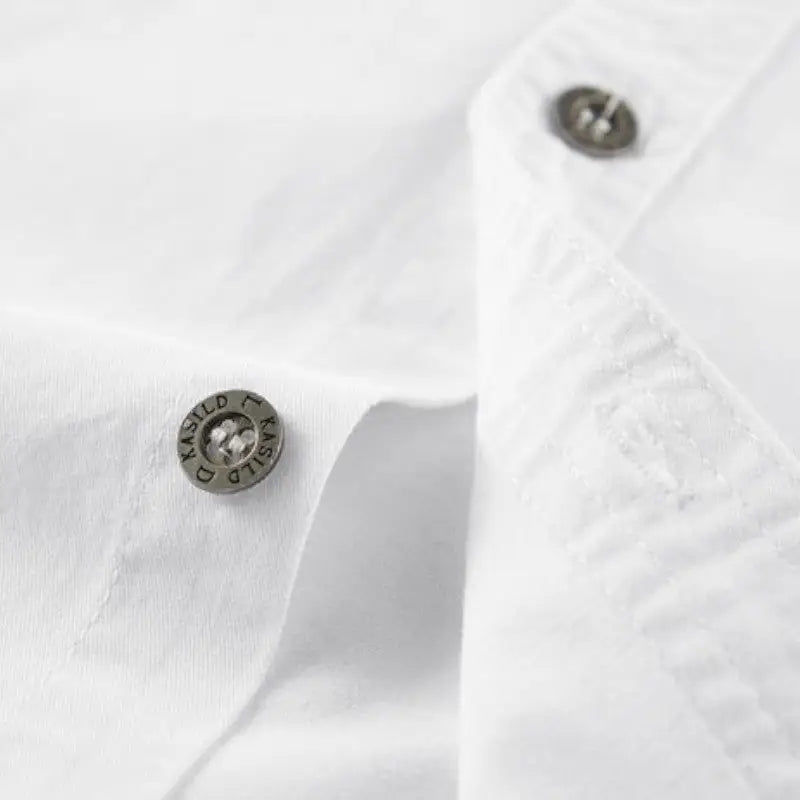 Chemise militaire blanche homme