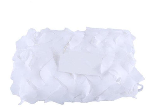 Filet camouflage blanc pour pergola
