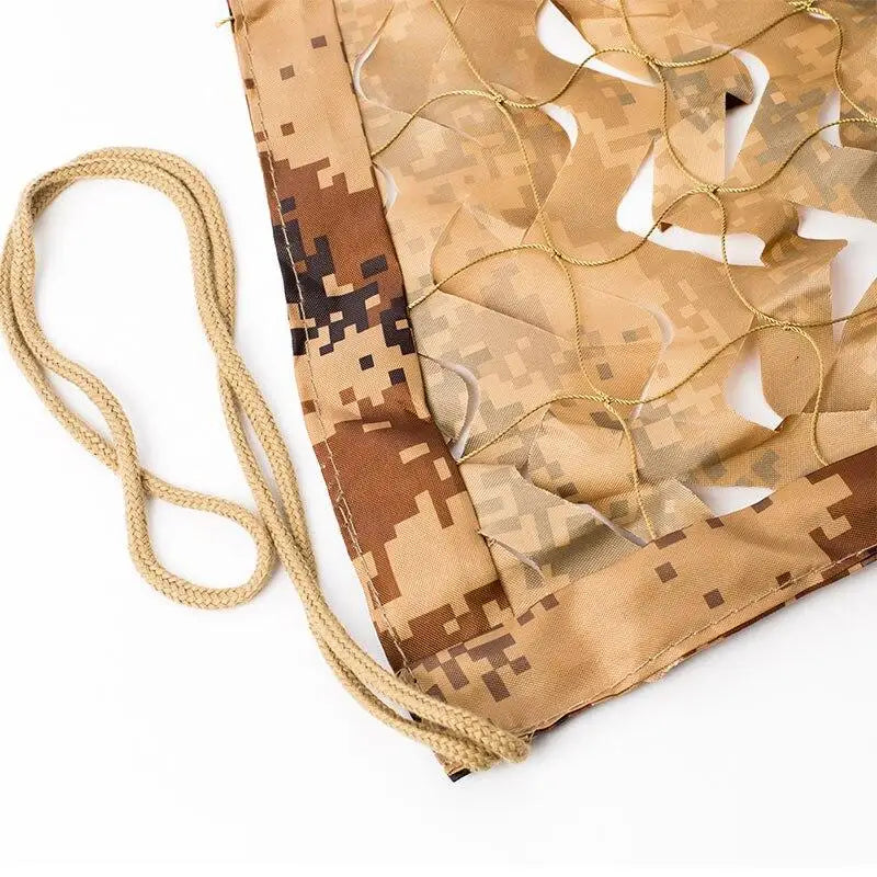 Filet de camouflage avec cordage