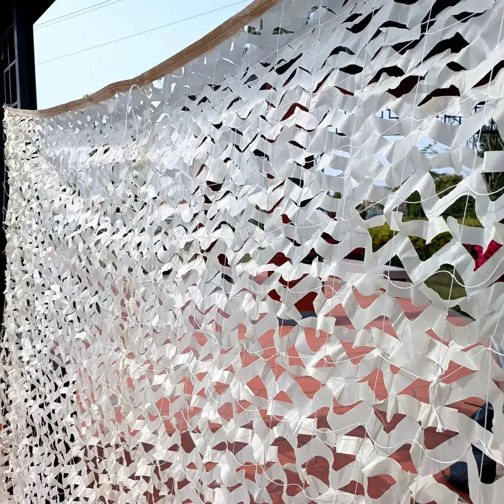 Filet camouflage pergola
