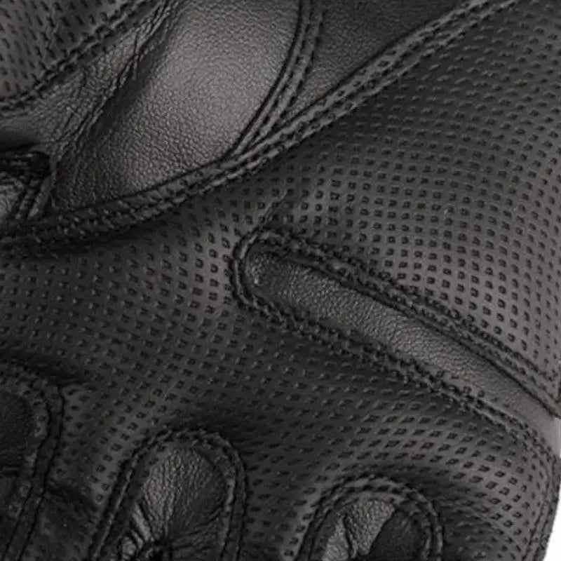 Gant tactique militaire renforcé cuir synthétique noir