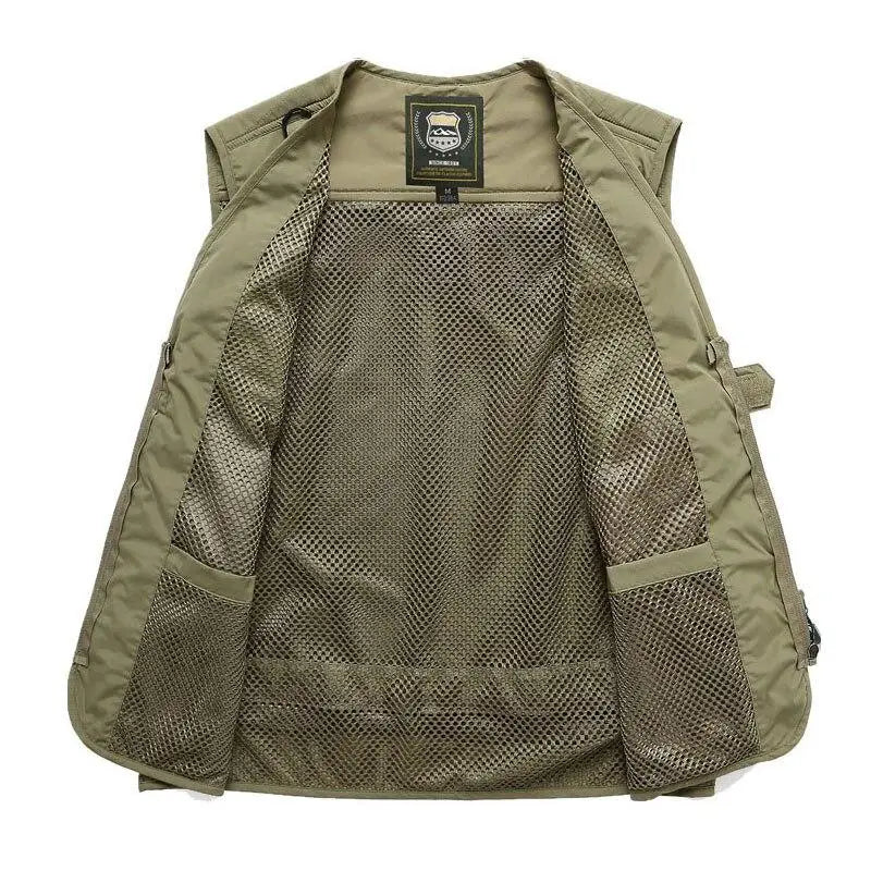 Gilet de chasse orange