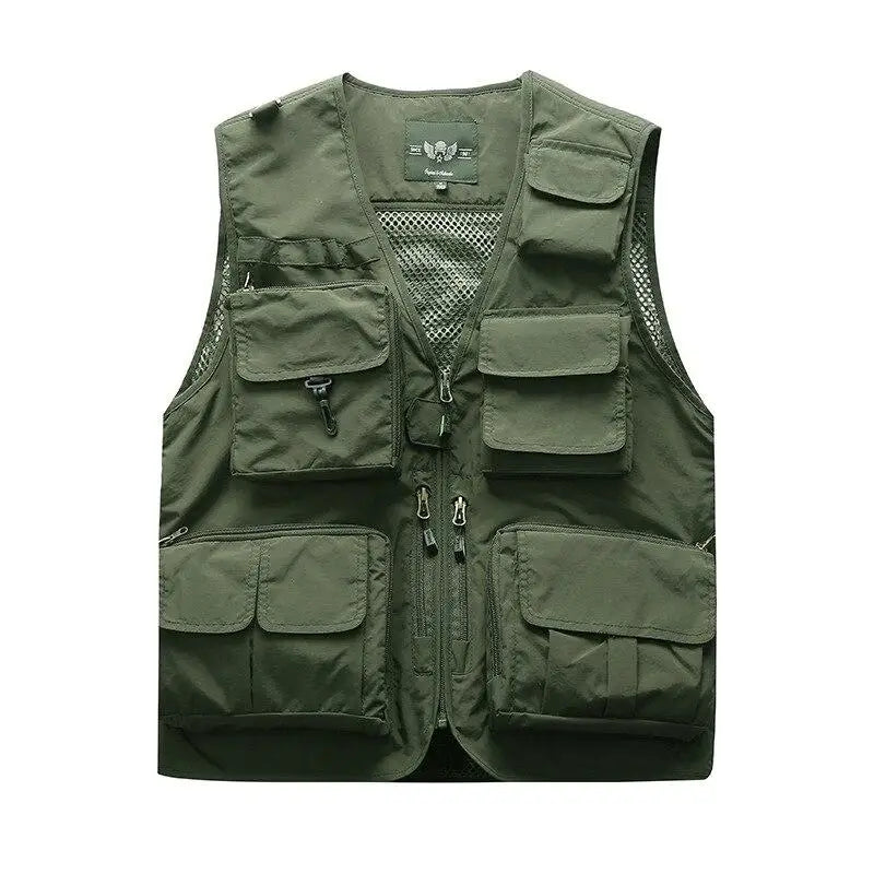 Gilet de chasse orange