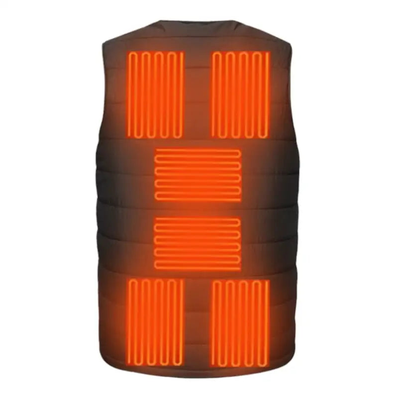 Gilet chauffant homme coupe-vent