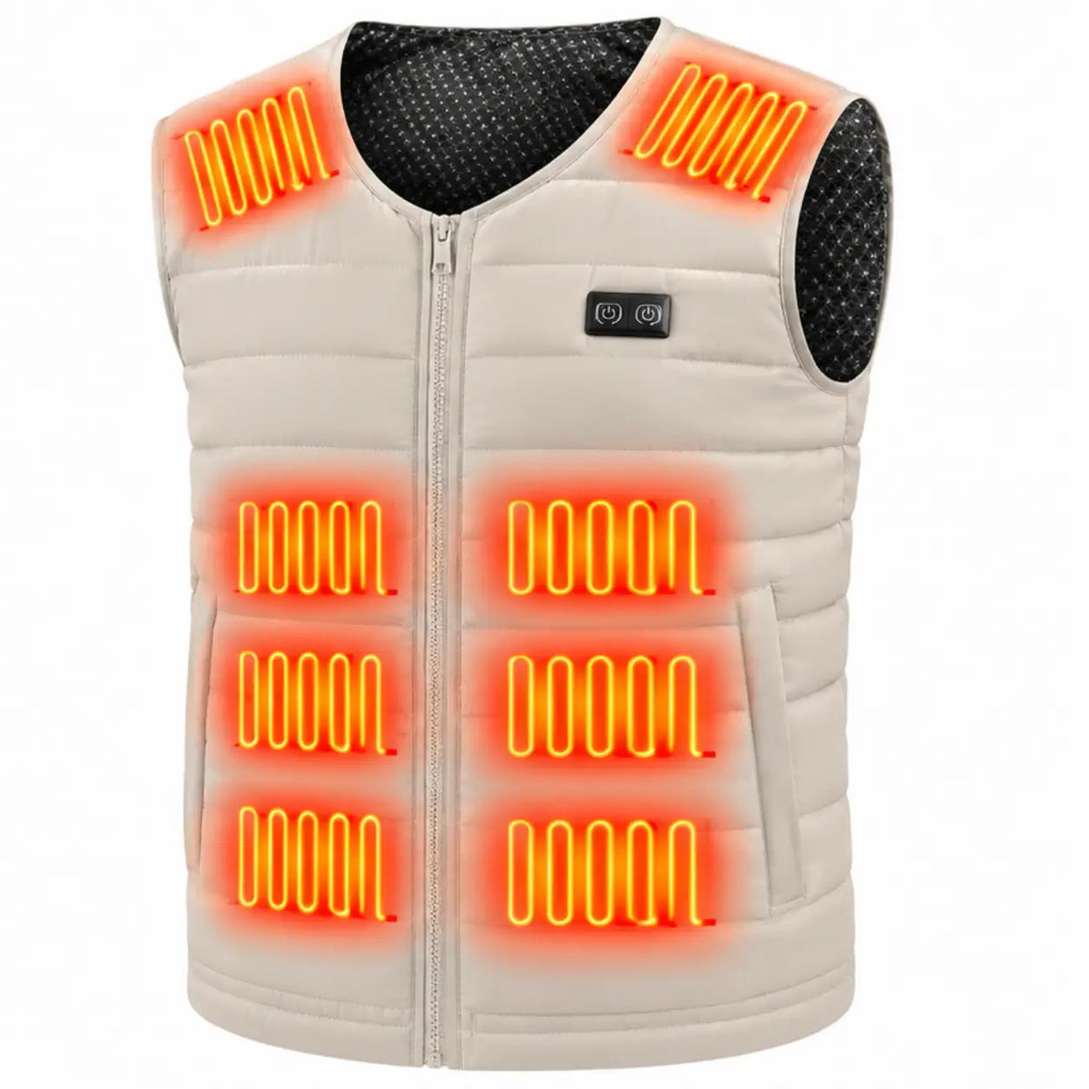 Gilet chauffant homme imperméable