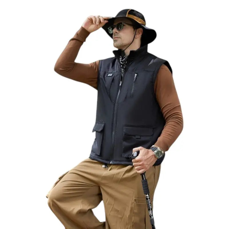 Gilet chauffant homme randonnée