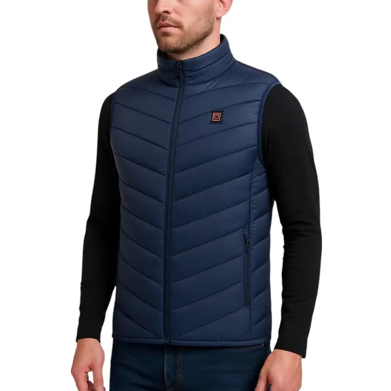 Gilet chauffant homme thermique