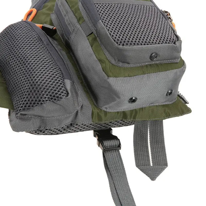 Gilet de pêche à la mouche multi-poches