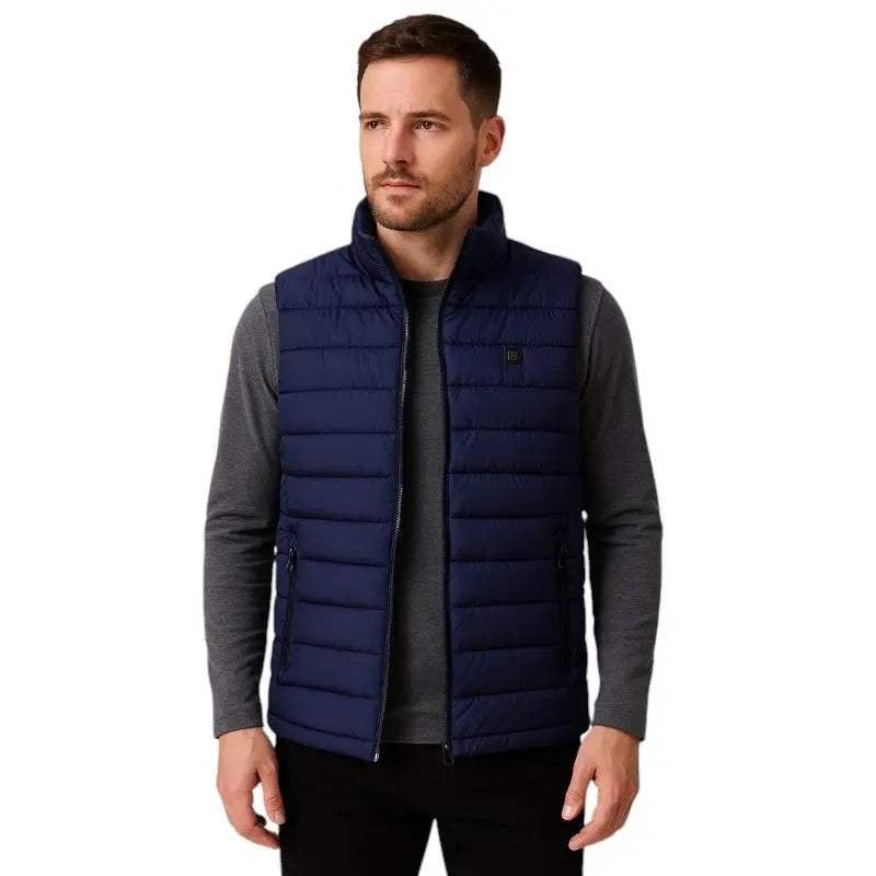 Gilet electrique chauffant homme