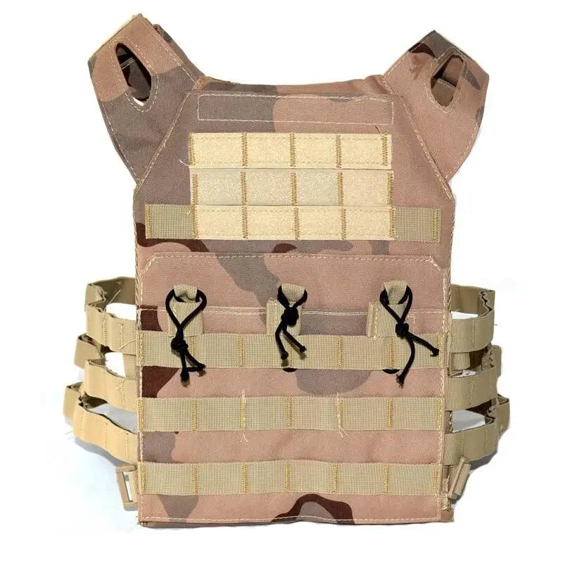 GILET TACTIQUE MILITAIRE AVEC POCHES MOLLE