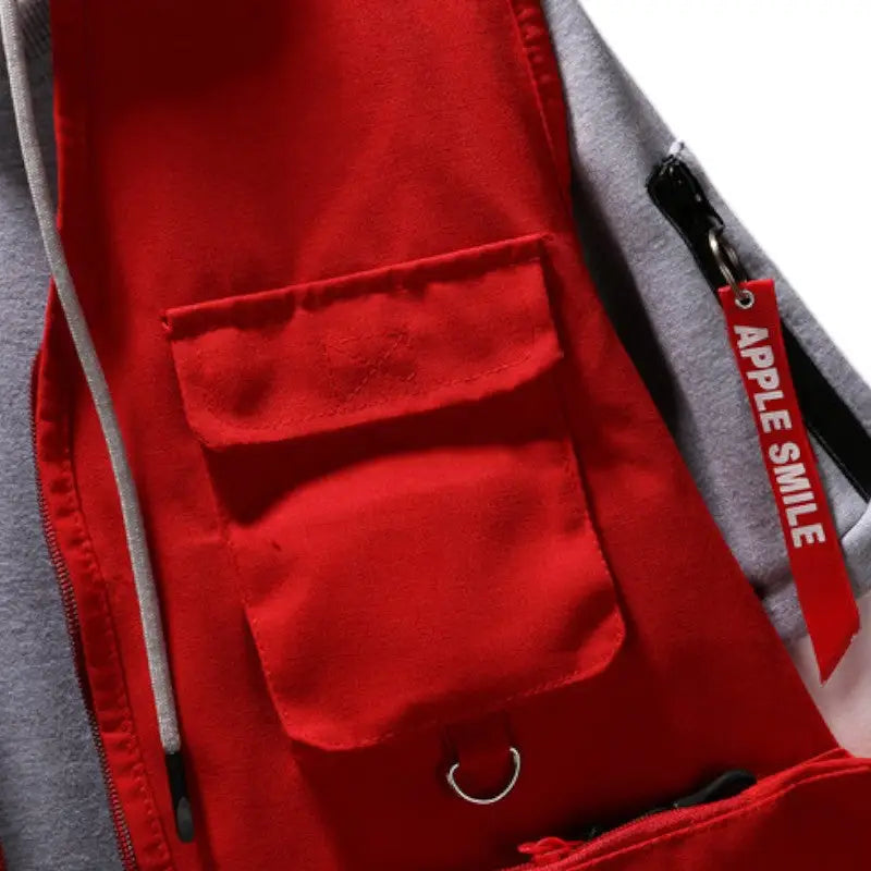Gilet multipoches streetwear