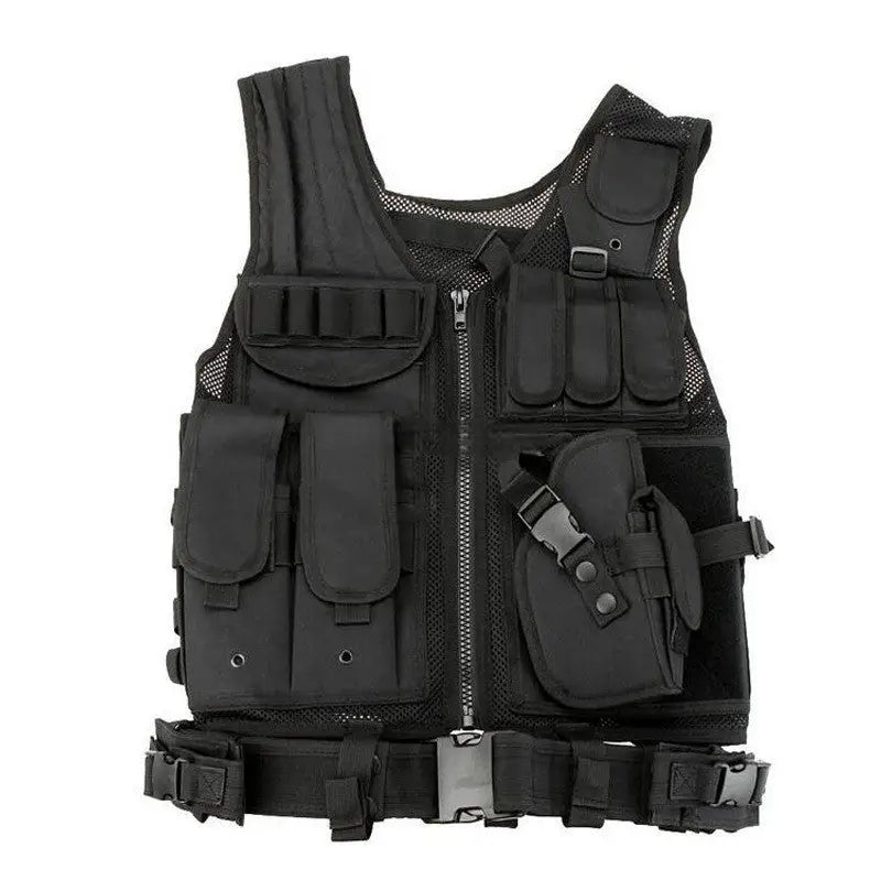 Gilet tactique en nylon et tissu Oxford