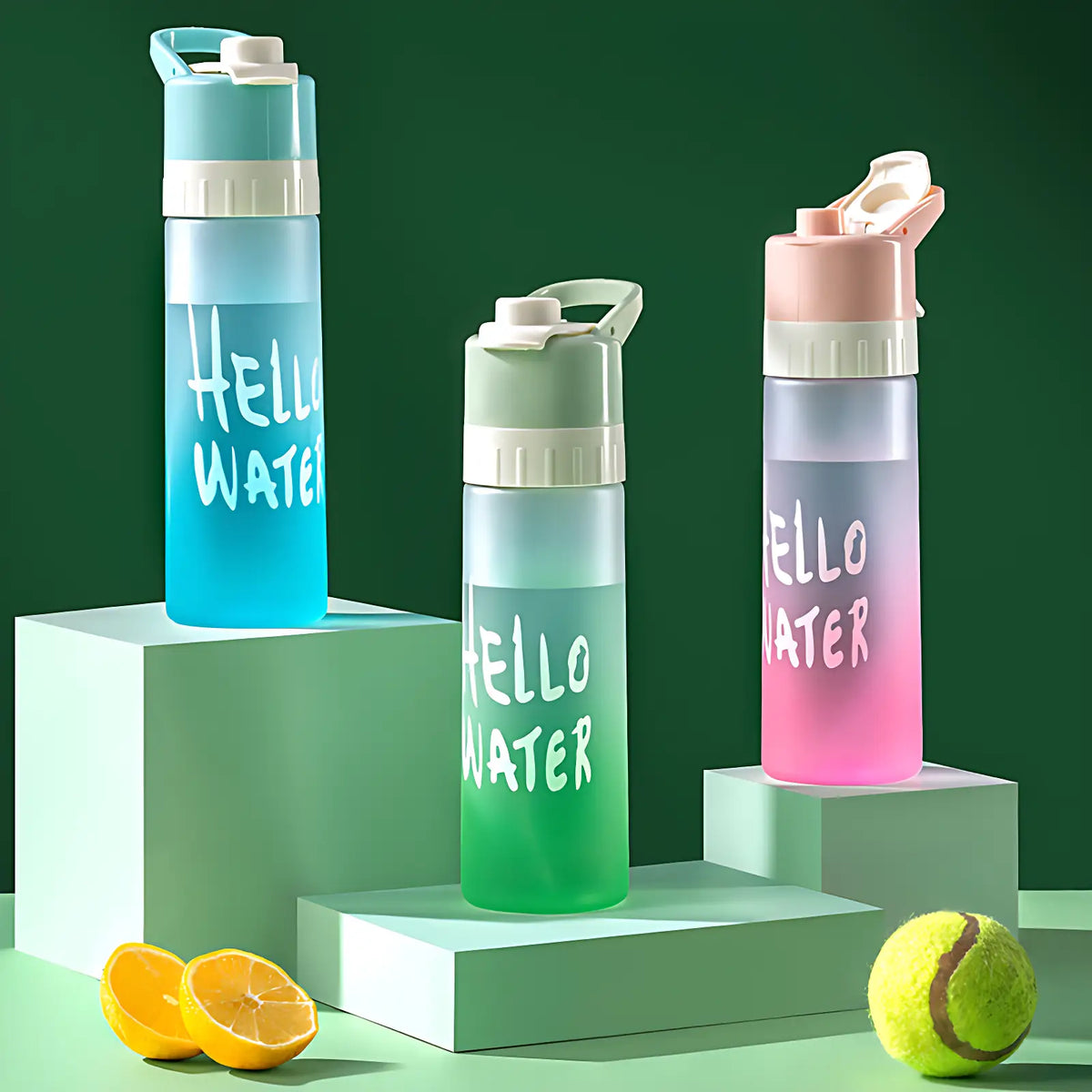 Gourde randonnée spray