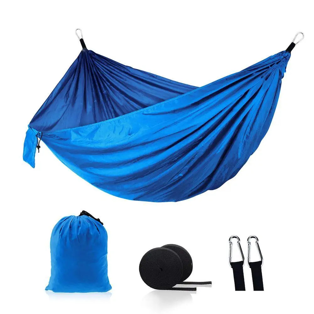 Hamac double-toile parachute