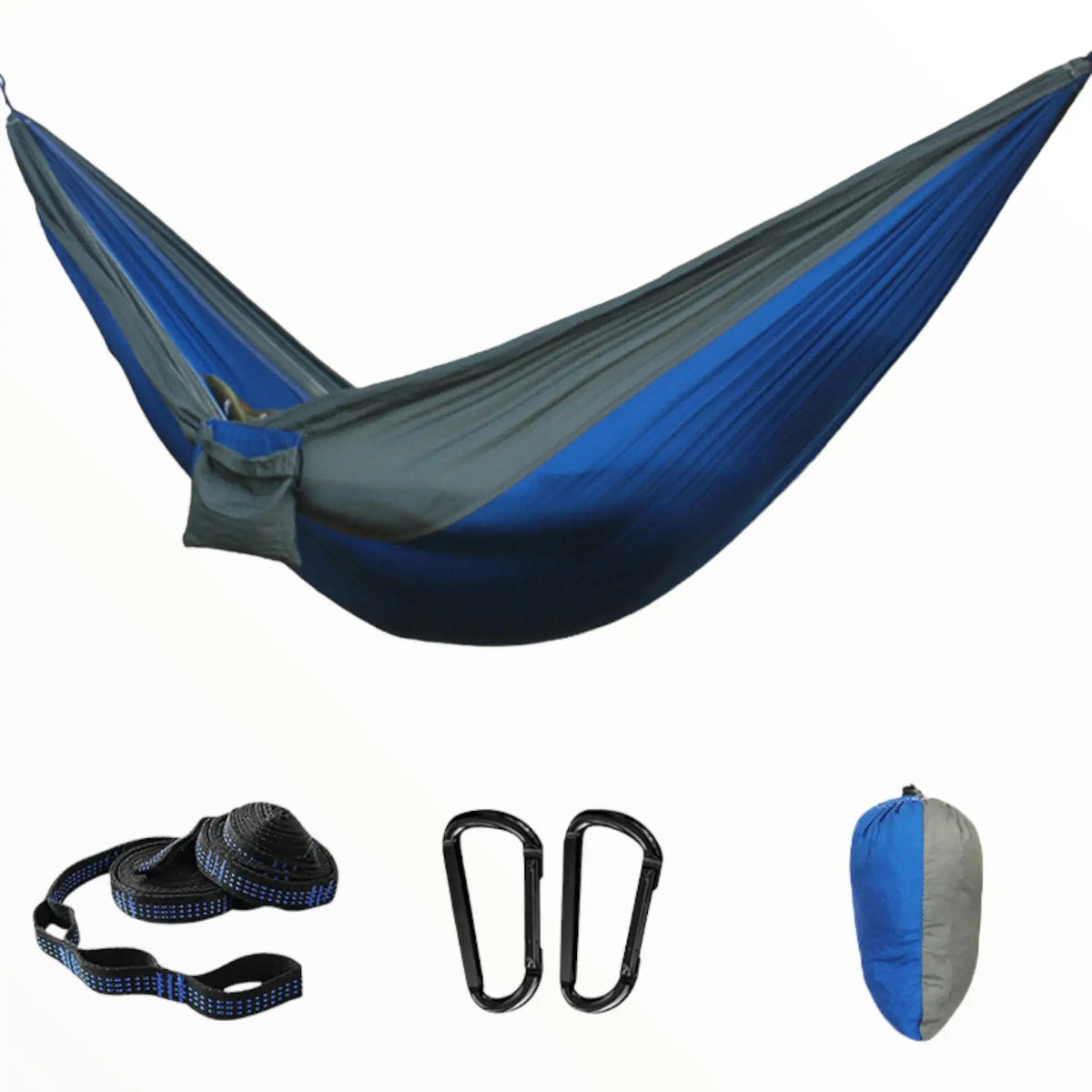 HAMAC TOILE PARACHUTE SOLIDE EN DIFFERENTS COLORIS