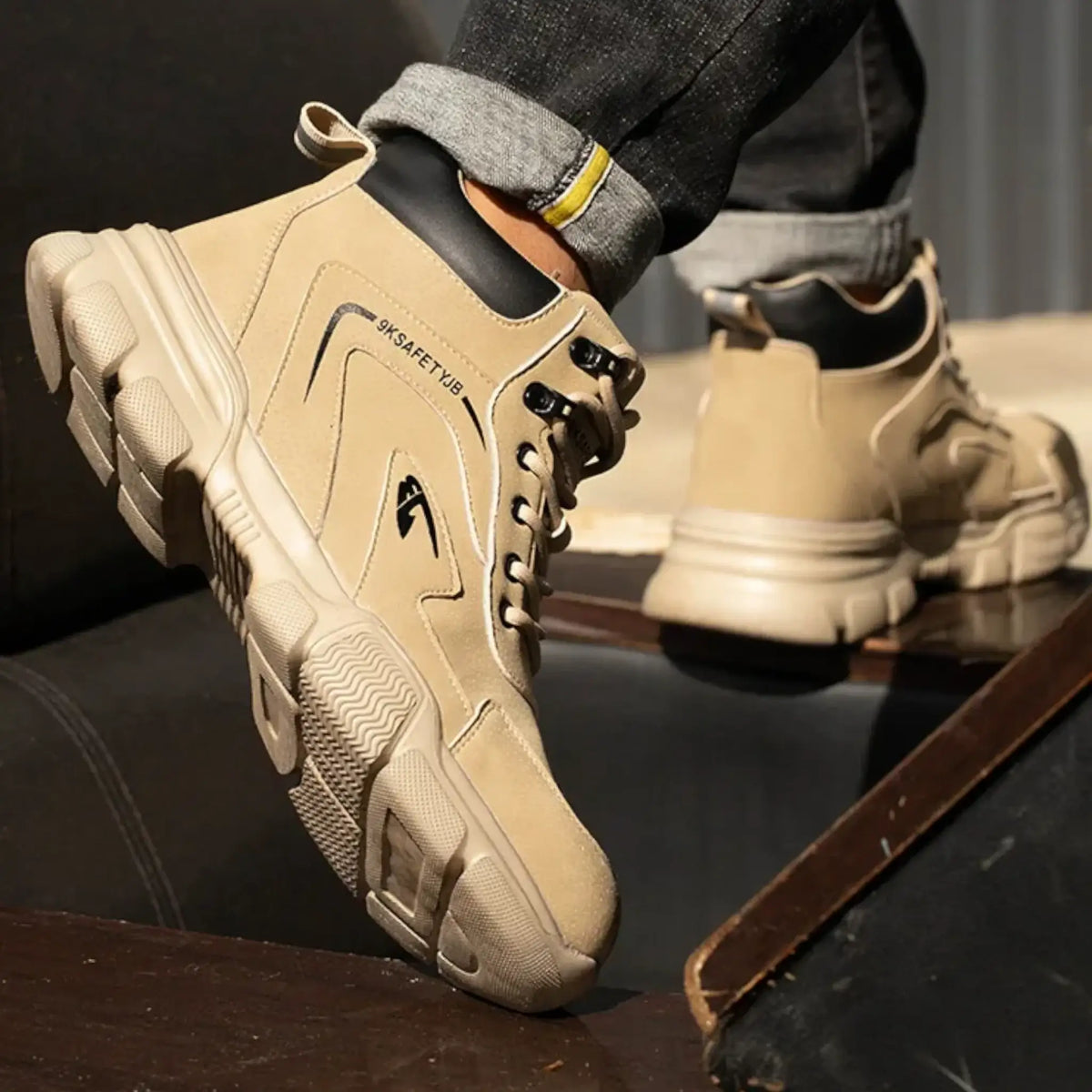 Homme chaussures kaki