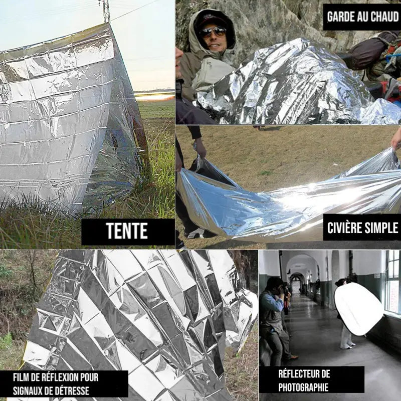 Kit de survie militaire complet