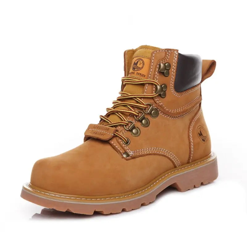 Bottines homme cuir nubuck