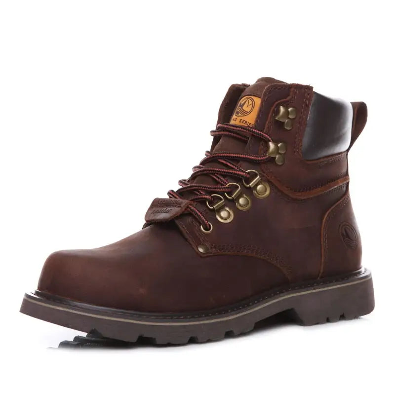 Bottines homme cuir nubuck