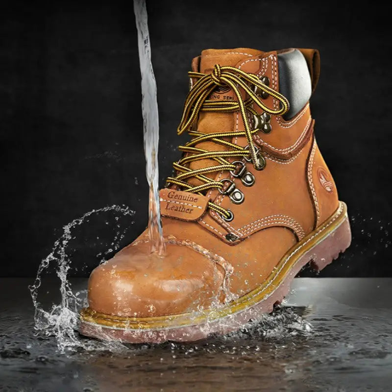 Bottines homme cuir nubuck