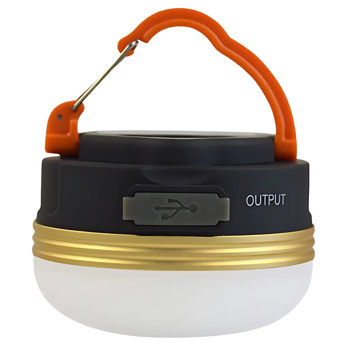Lampe de camping avec crochet de suspension