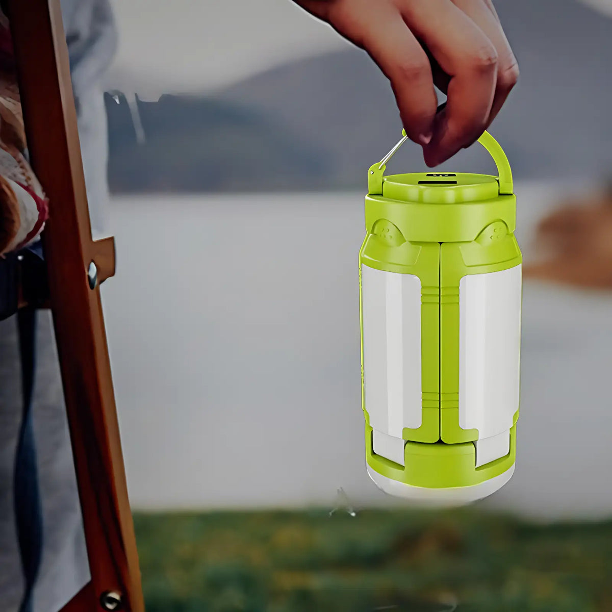 Lampe de camping avec fonction power bank