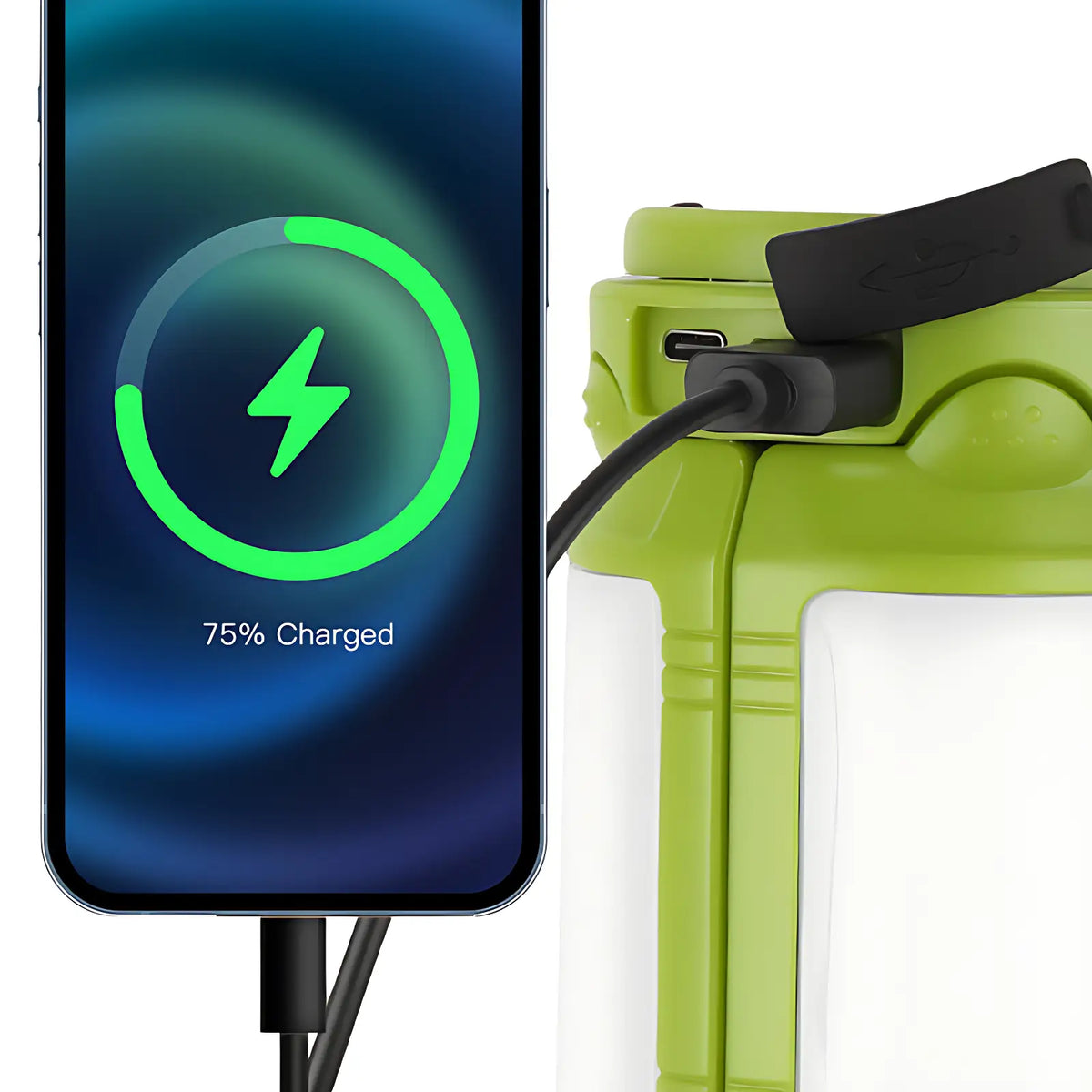 Lampe de camping avec fonction power bank
