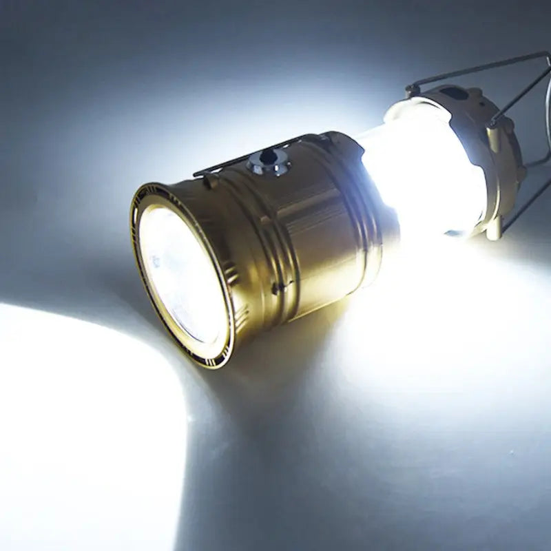 Lampe tempête led rechargeable