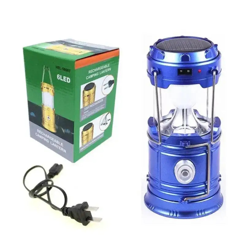 Lampe tempête led rechargeable