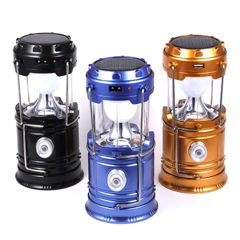 Lampe tempête led rechargeable